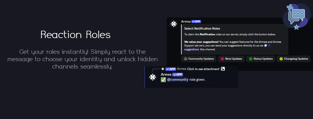 Reaction Roles