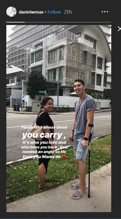 Daniel Wenas kehilangan dan ungkap duka karena kematian ibunda Mikha Tambayong