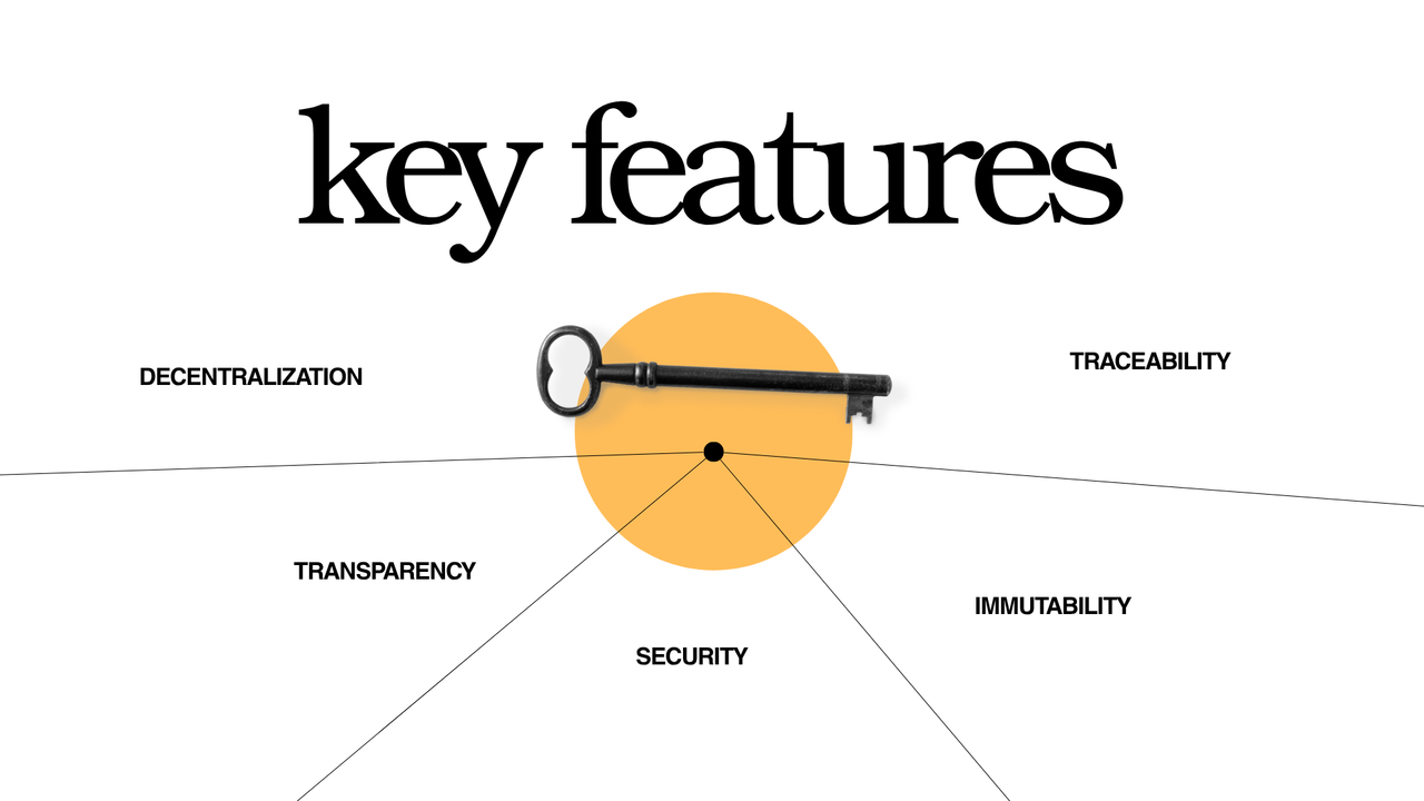 Black and Gold Minimalist Blockchain Presentation