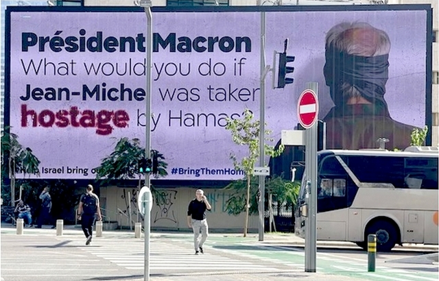 Israel Macron Jean Michel otage Hamas 2