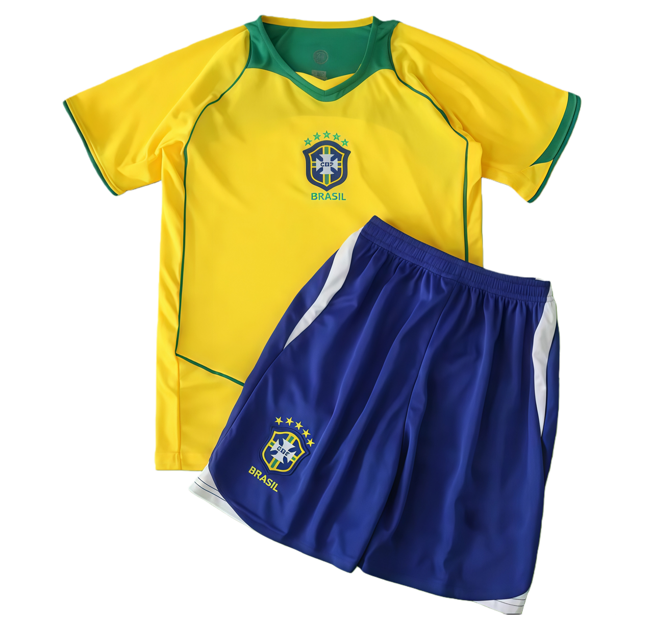 04 season Brazil home Kids kit