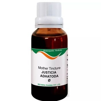 Bio India Justicia Adhatoda 1X (Q) (30ml)