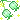 A pixel art gif of green flowers