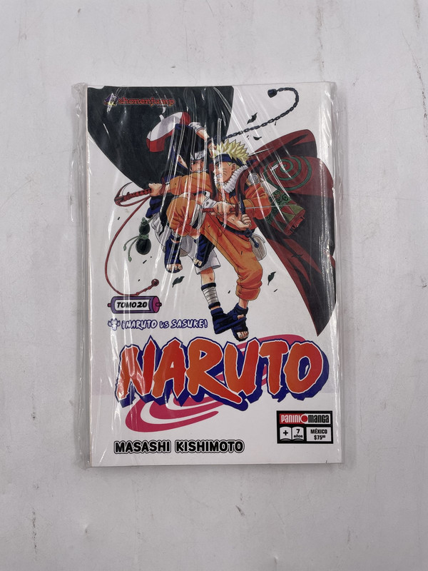 NARUTO VOLUME 20 INARUTO VS SASUKE BY MASASHI KISHIMOTO (ESPANOL)