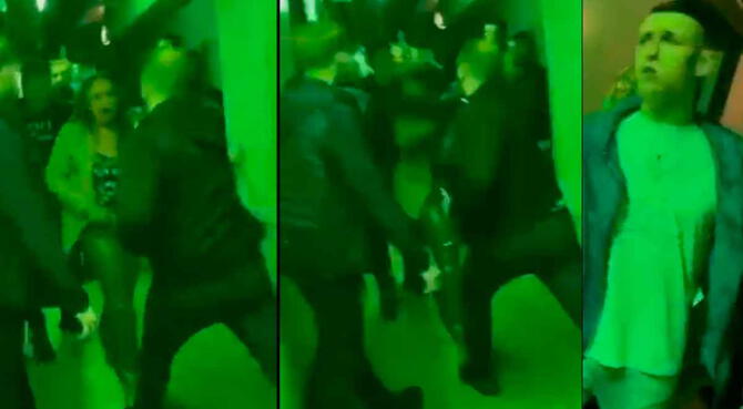 La madre del futbolista Phil Foden recibió un puñetazo en la cara