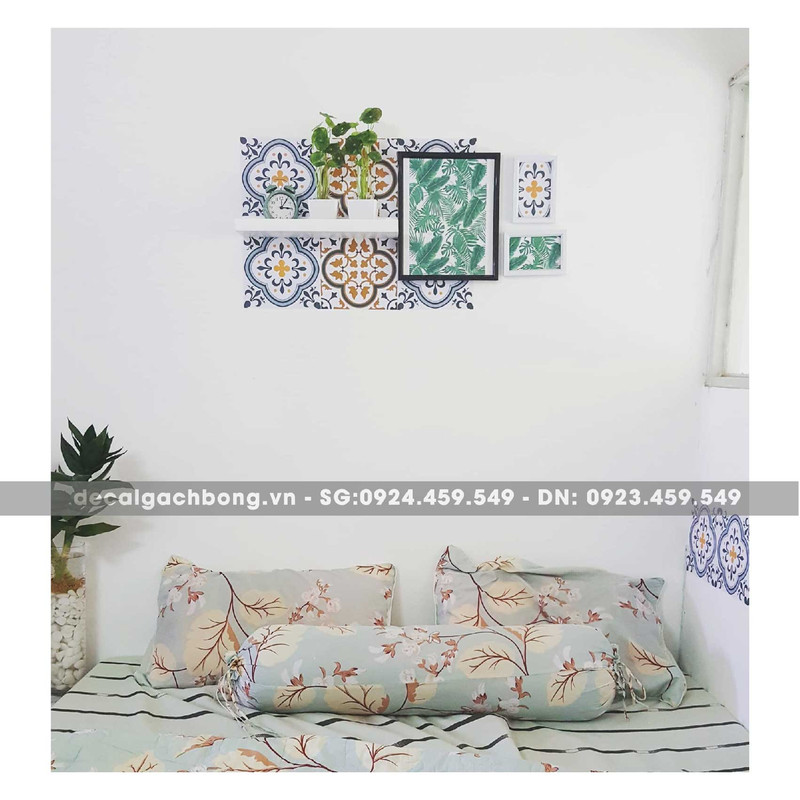 Decal gạch bông - giải pháp trang trí cho người bận rộn