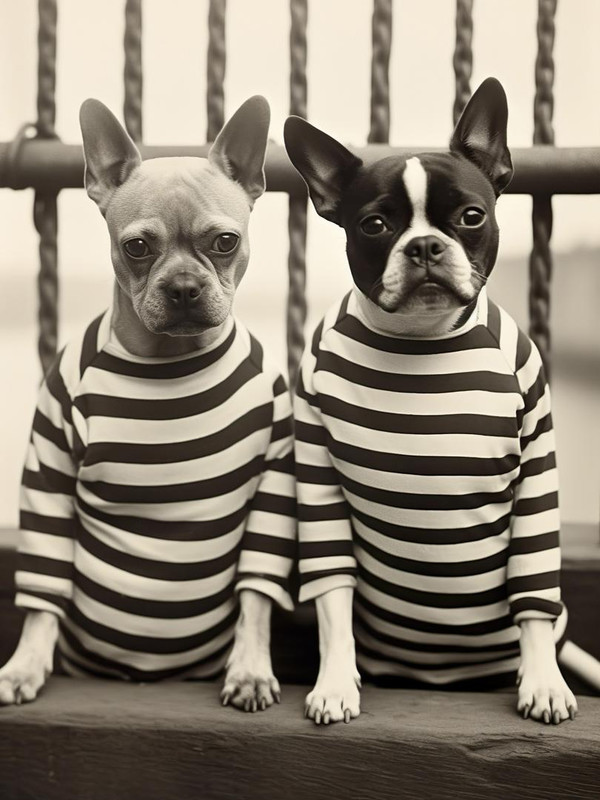 2 Dogs in Prison 3by4