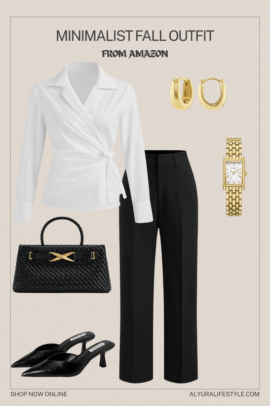 Minimalist Fall Outfit | Elegant Work Look ✨