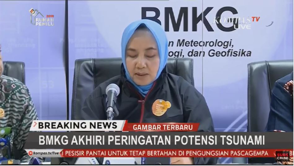 BMKG akhiri peringatan potensi tsunami