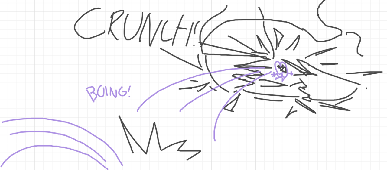 A panel from The Prime Number Few, episode eight of the Board Boards object show by Furretwalk/WalkingFurret.