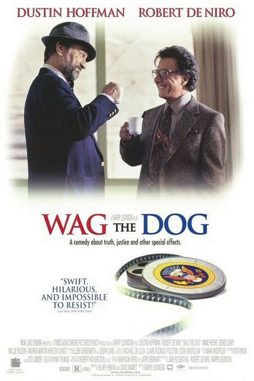 Fakty i akty / Wag the Dog (1997) PL.1080p.WEB-DL.H264-wasik / Lektor PL