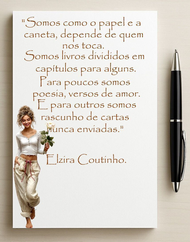 Papel e caneta...