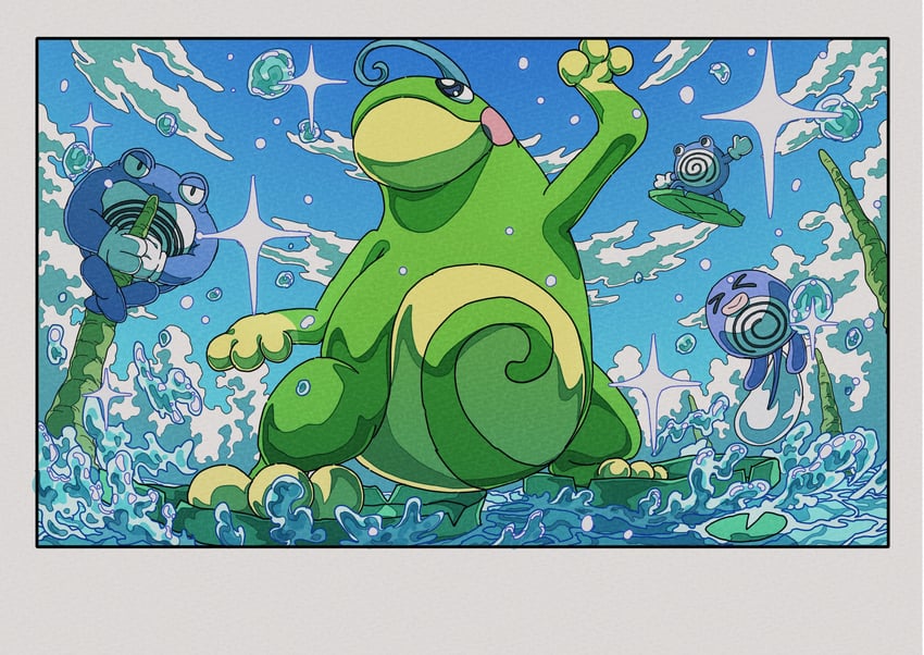 poliwag-politoed-poliwhirl-and-poliwrath