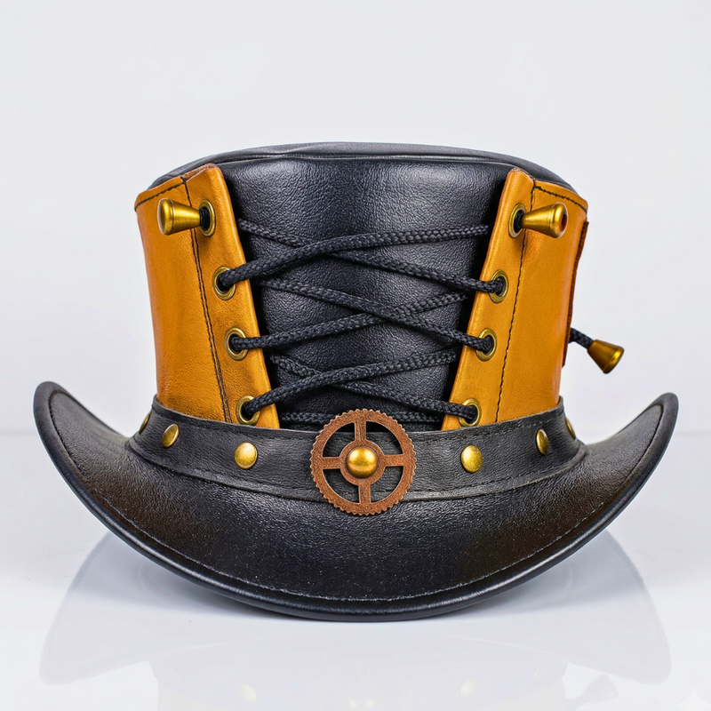 Front View Lace-Up Hat