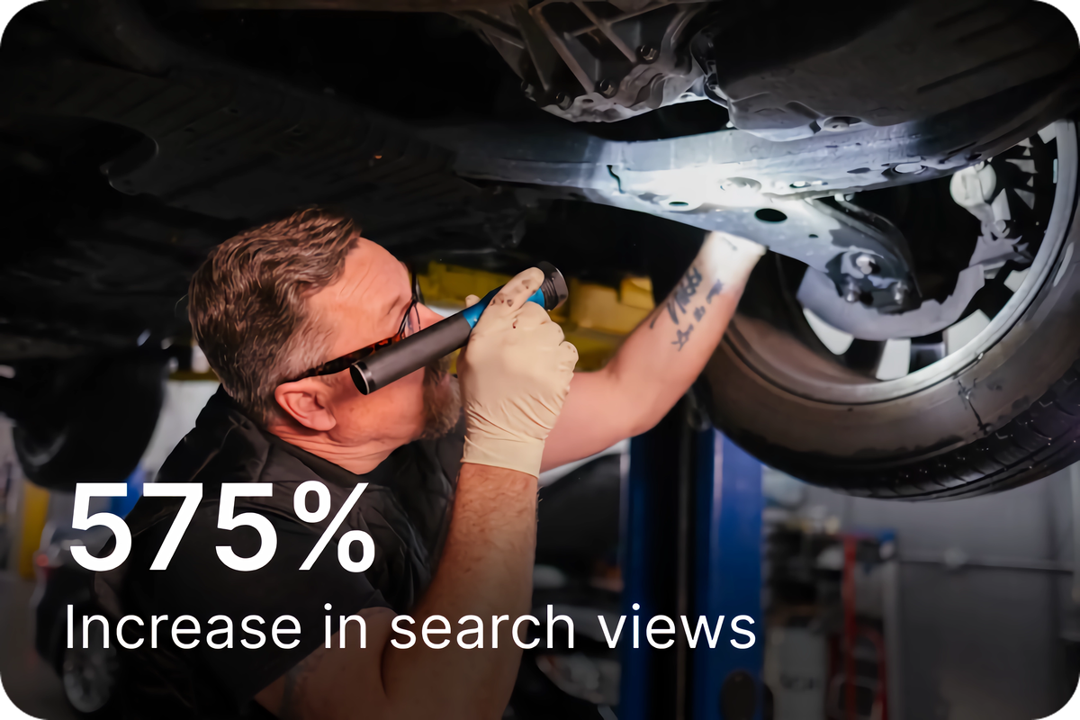 Increase in search views