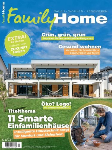 Cover: Family Home Magazin No 05-06 Mai-Juni 2023