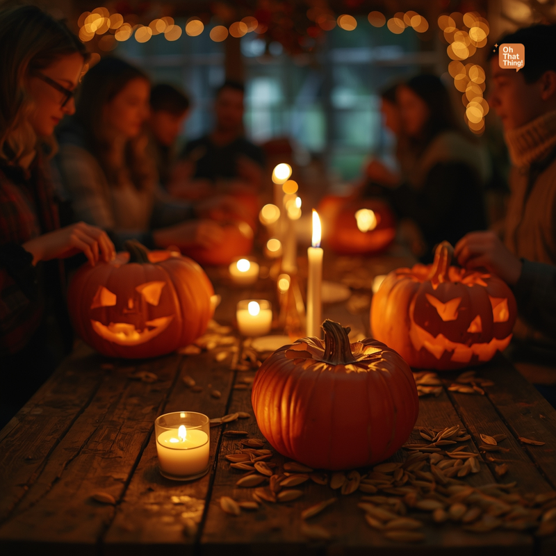 Pumpkin carving night