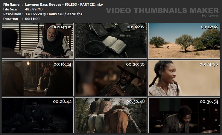 Lawmen Bass Reeves - S01E03 - PART III.mkv