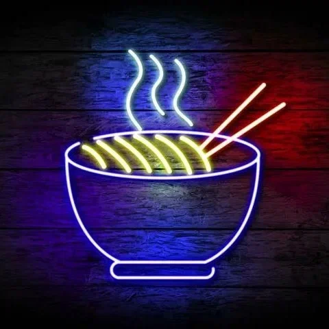 неоновая вывеска для бара