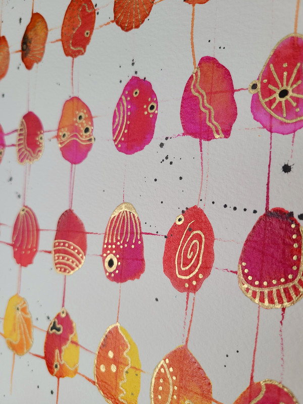 Metallic Pen Close Up