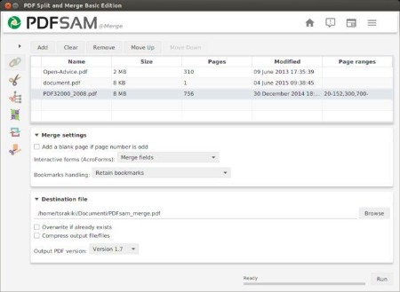 PDFsam -PDF Split and Merge v4.3.4