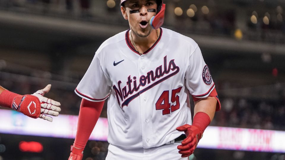 ¡Está 'on-fire'! Joey Meneses le da el triunfo a los Nationals con su tercer cuadrangular