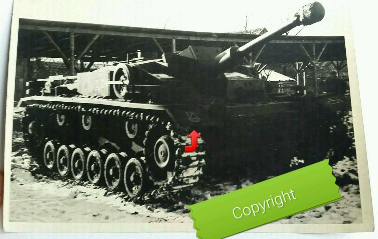 Orig.Foto Panzer Stug Sturmgeschütz Langrohr Abt