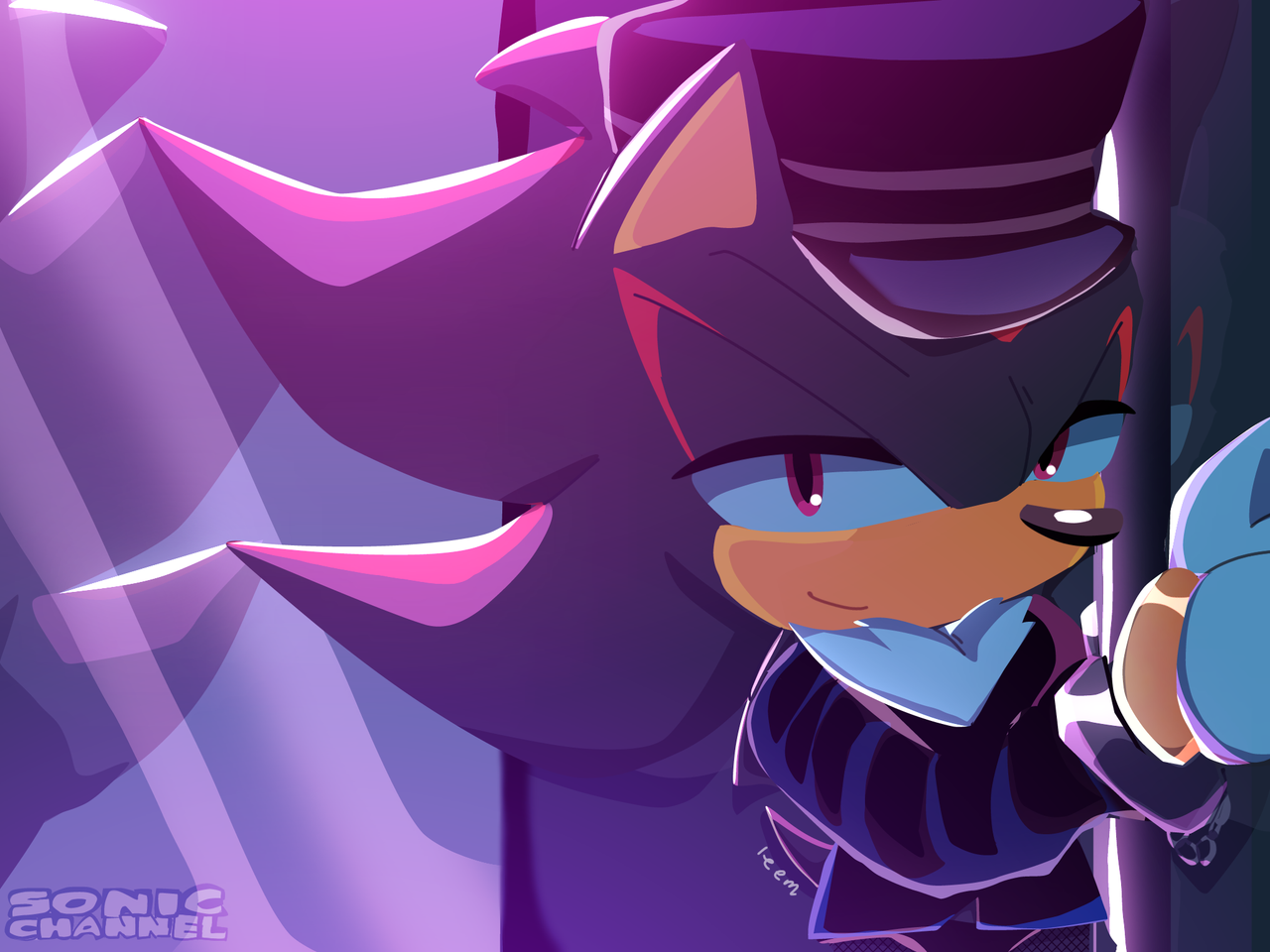 made on 12/3/25 - sonic channel style replica . uhhh kinda freaky tho . sorrayyy sorry shoot me im sorry .