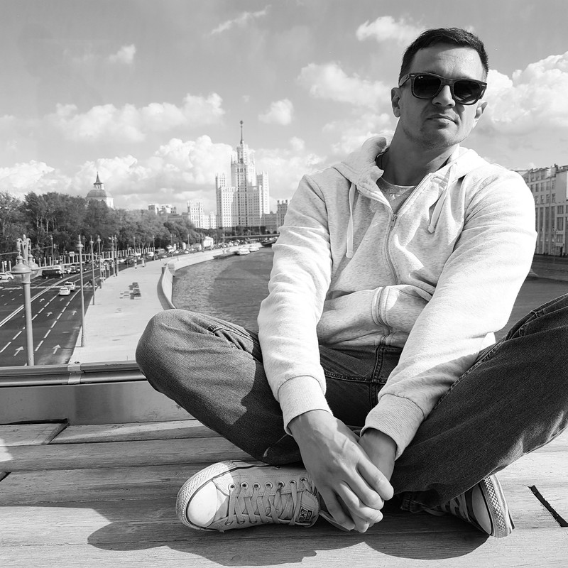 Я в парке Зарядье