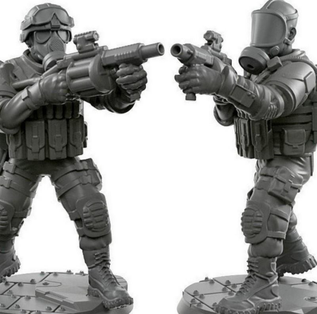 Milkor 32mm – 3D Print Model Milkor 32mm – 3D Print Model
