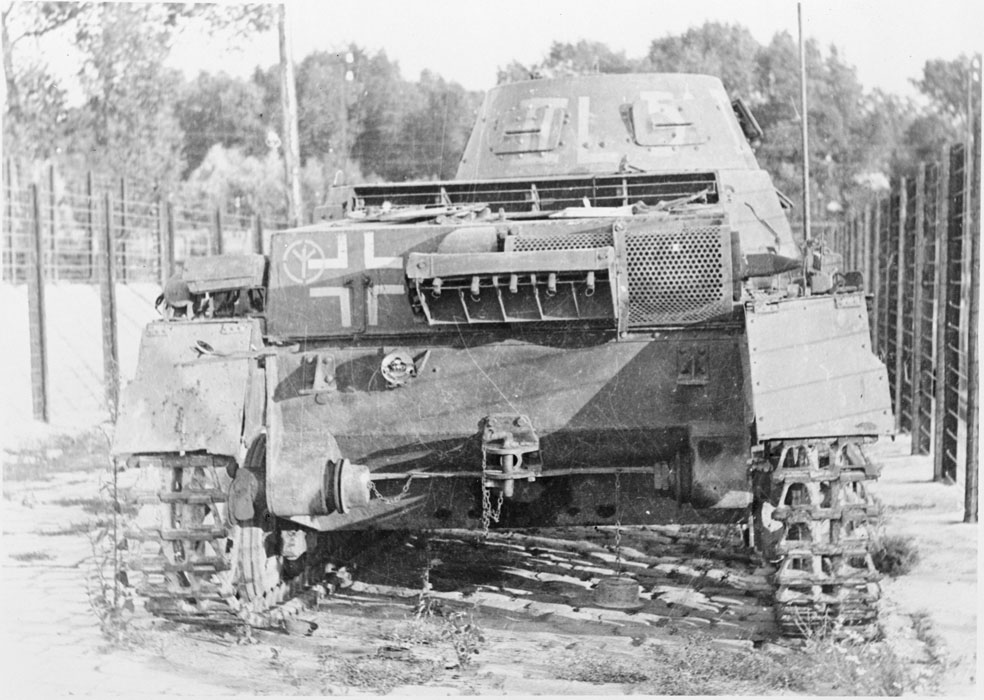 из штаба второго батальона с номером IIL5 из 4-й ТД, Франция 1940 год