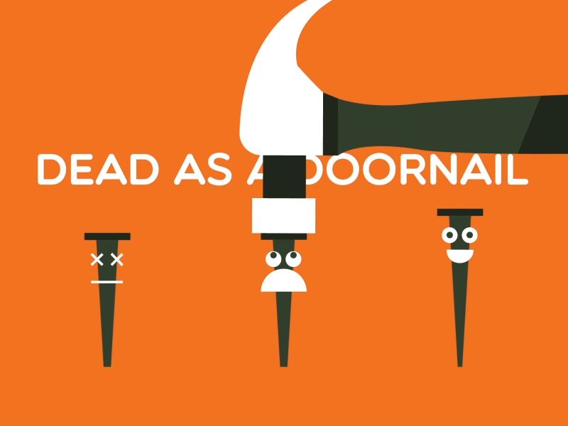 DEAD AS A DOORNAIL