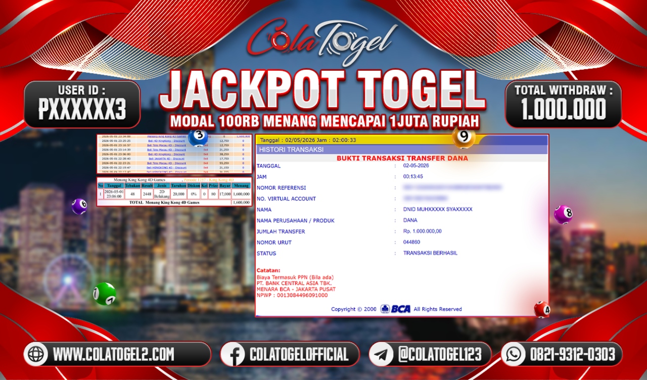 JACKPOT KINGKONG POOLS!!