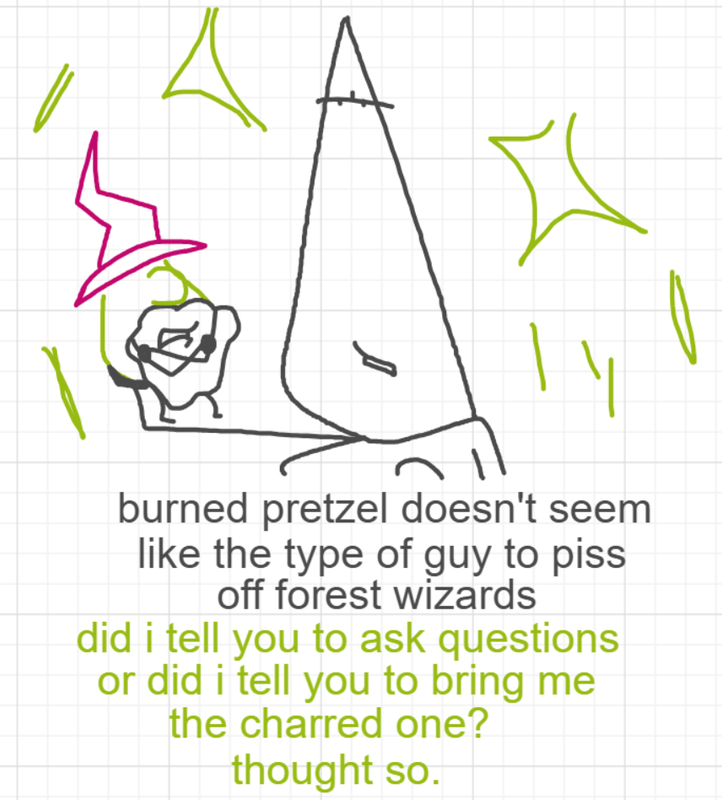 A panel from The Prime Number Few, episode eight of the Board Boards object show by Furretwalk/WalkingFurret.