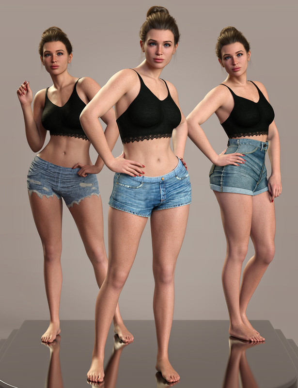 Z Ultimate Standing Pose Variety for Genesis 8 Female and Genesis 9