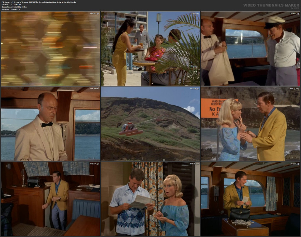 I Dream of Jeannie S03E03 The Second Greatest Con Artist in the World.mkv