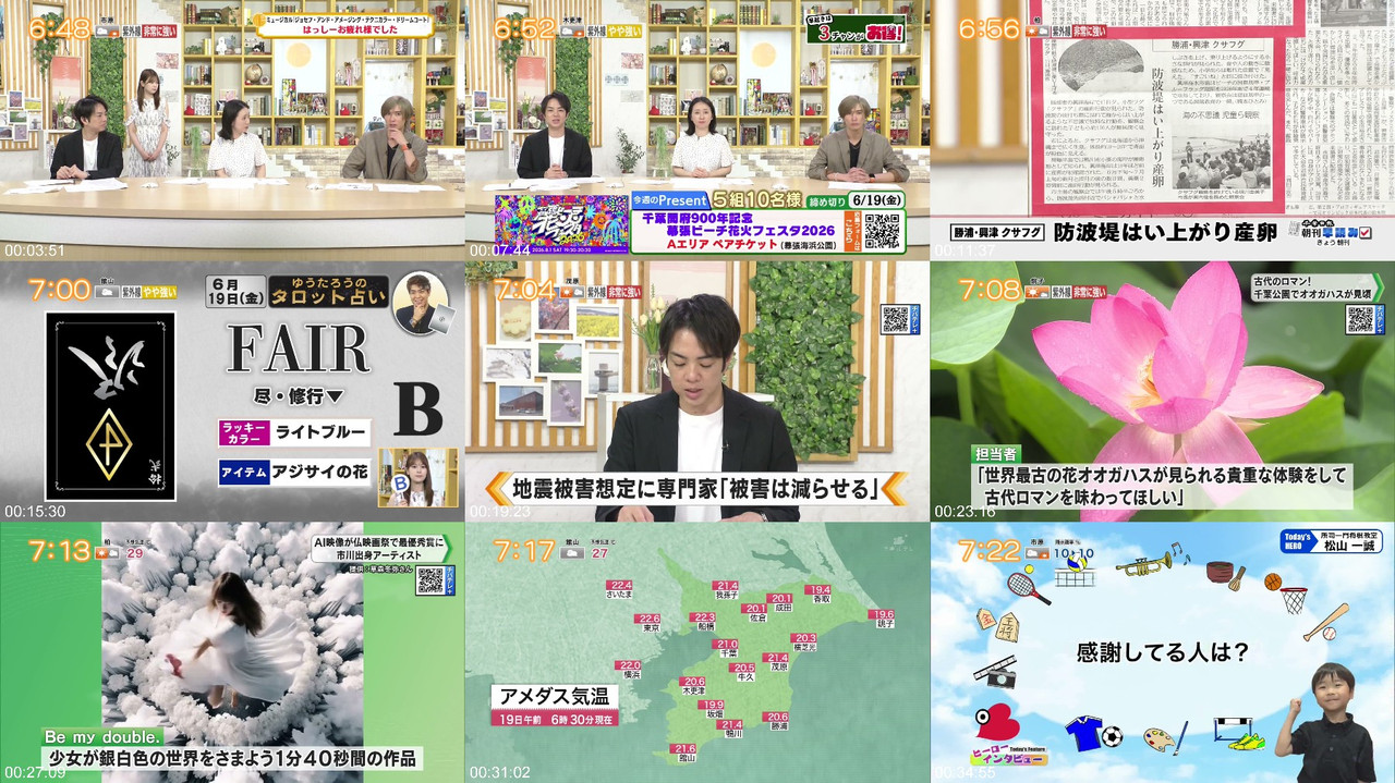 AKB48 260619 千葉朝生モーニングコンパス 0645 吉川七瀬 プレビュー画像 | AKB48 260619 Chiba Asa Live Morning Compass 0645 Yoshikawa Nanase Preview S...