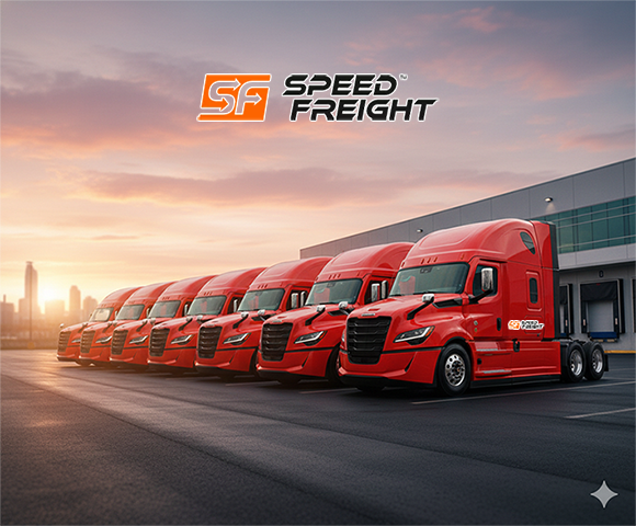 Our new fleet of Freightliner Cascadia trucks and trailers