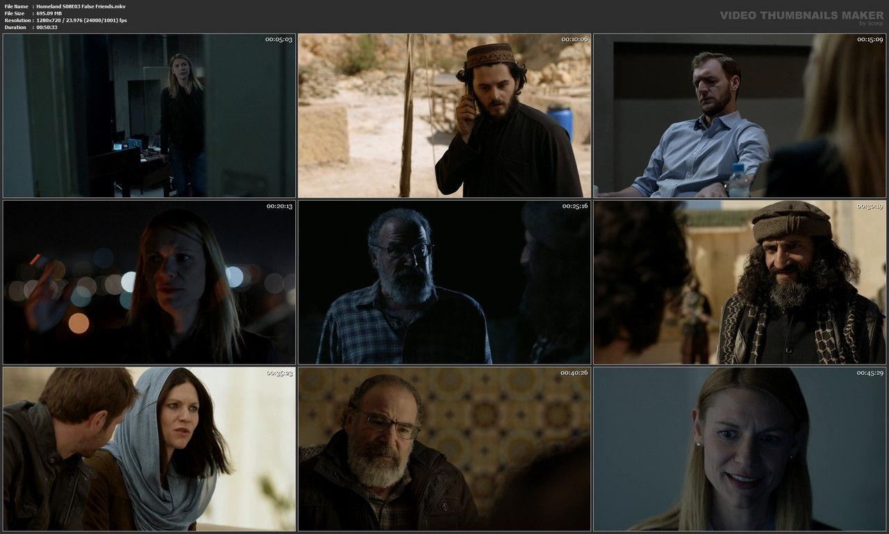 Homeland S08E03 False Friends.mkv