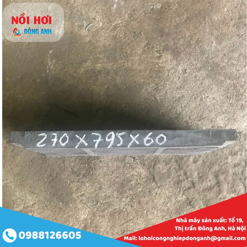 ghi nồi hơi 795x270x60