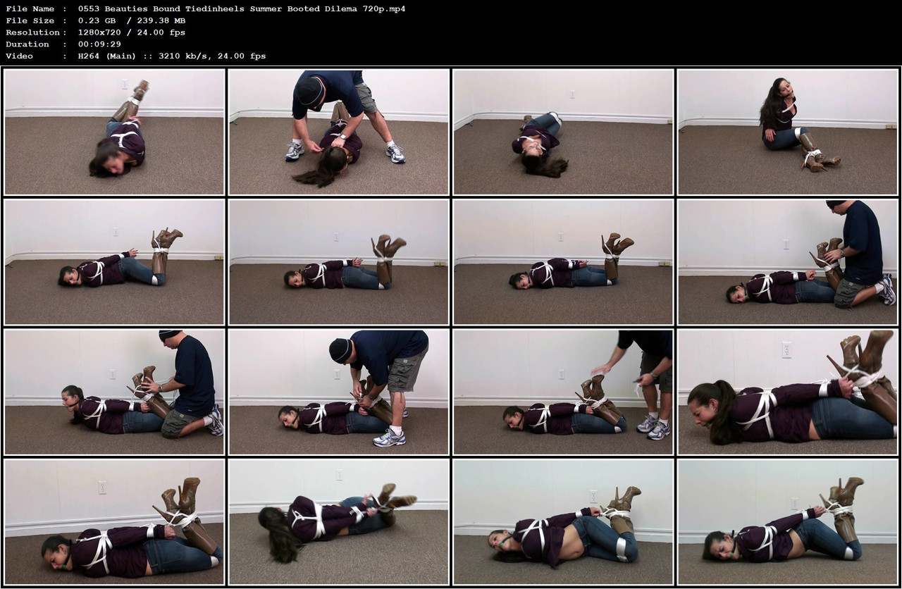 0553 Beauties Bound Tiedinheels Summer Booted Dilema 720p mp4