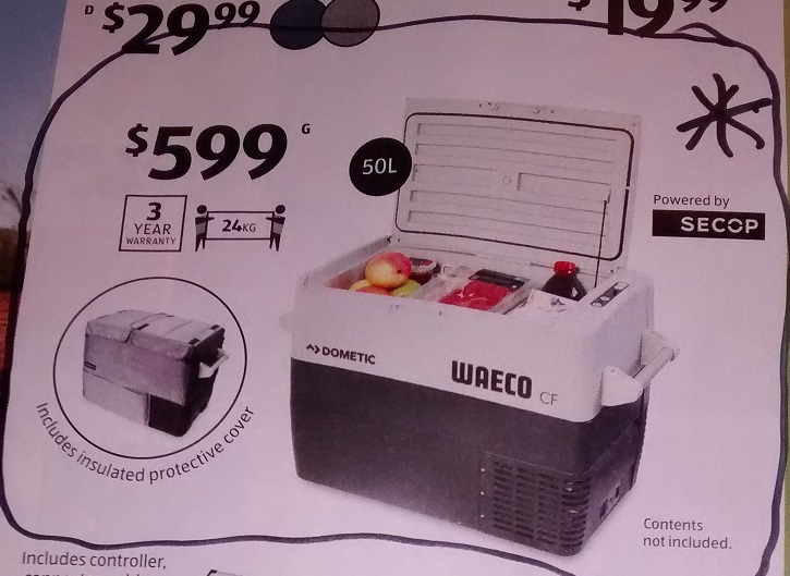 waeco 35l fridge
