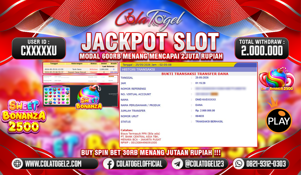 JACKPOT SLOT GACOR!!