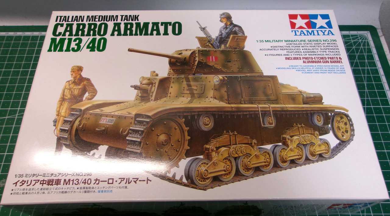 Tamiya 35034 Carro Armato M13/40... - grootste modelbouwwinkel van Europa