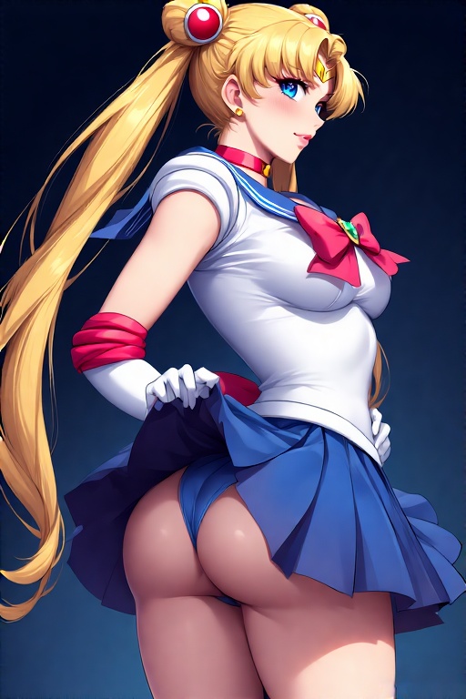 Sailor-Moon-in-very-short-skir-6