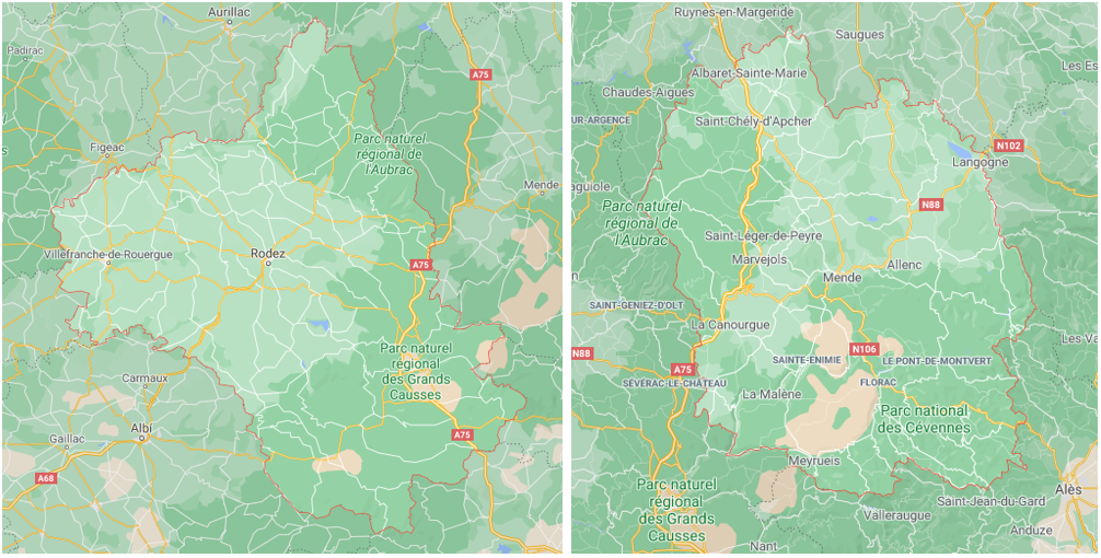 AVEYRON y LOZÈRE (Conques, Millau, Gorges du Tarn, ...) - Diarios - Itinerarios, Region-Francia (19)