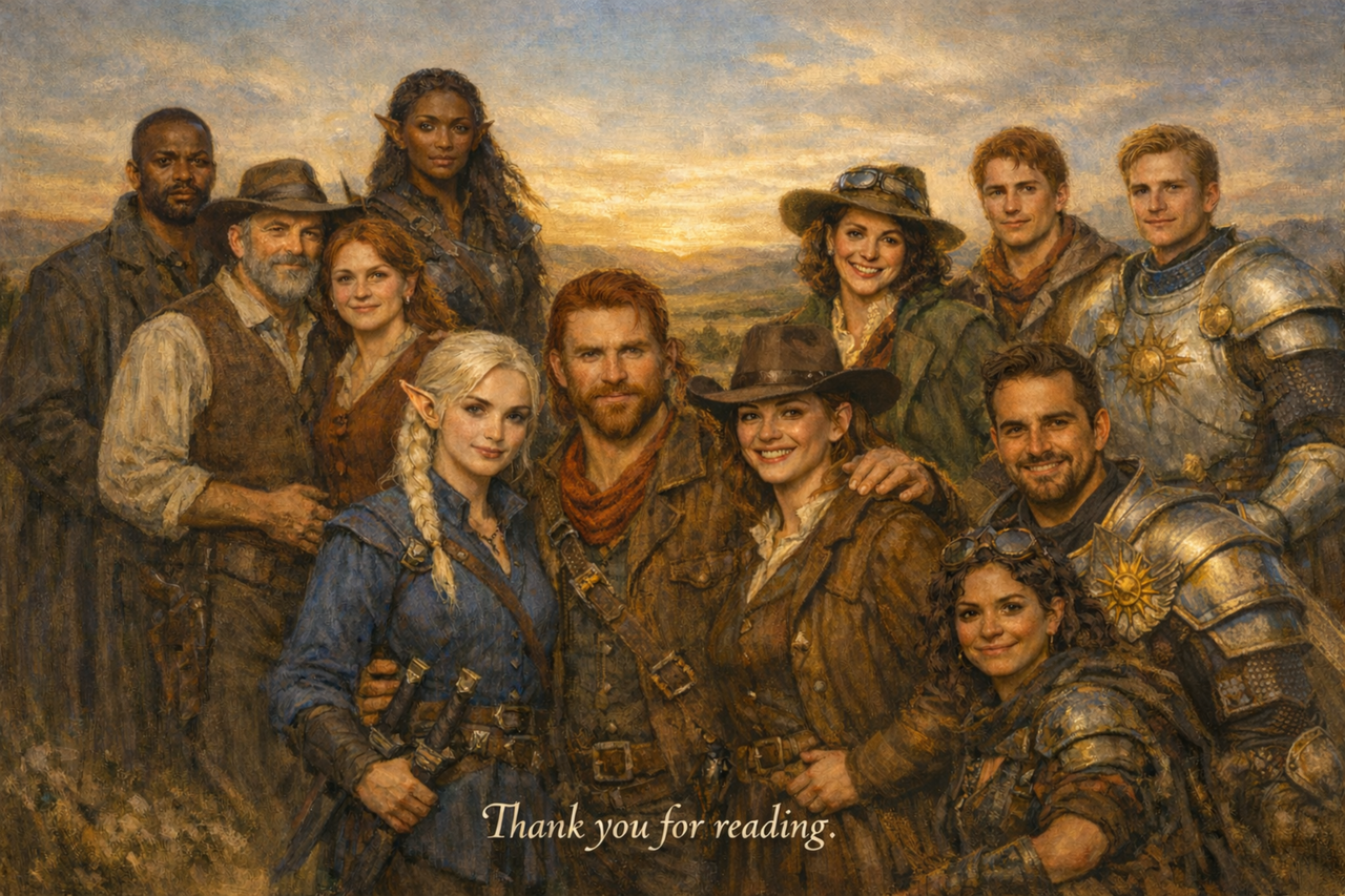 Final Group Portrait — Thanks for Reading