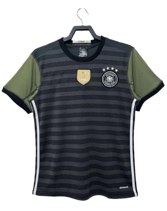 Camiseta Retro Alemania Away 2016 Versión Aficionado