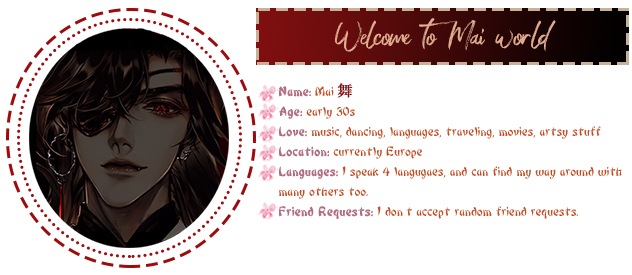 xxmai's Profile - MyDramaList