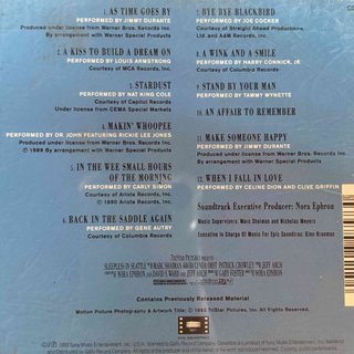 Sleepless in Seattle Original Motion Picture Soundtrack: Various Artists : CD